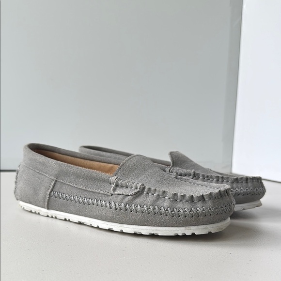 Manitobah Gray Moccasins Leather Suede - Picture 3 of 16